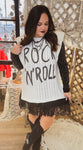 Rock N Roll Sleeveless Sweater