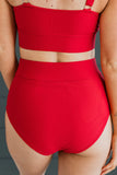 Ruby Red Bikini Bottom