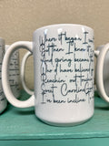 Lyric Coffee Mugs