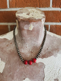 I See Red Navajo Pearl Necklaces