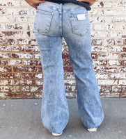Chatanooga High Rise Wide Leg Denim