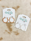 Scalloped Hoop Earrings