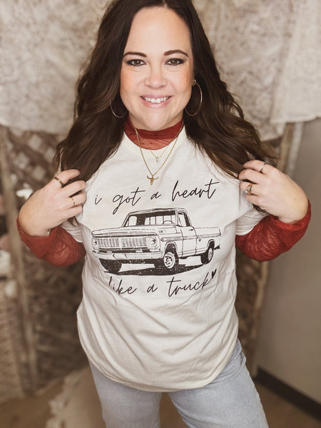 Heart Like a Truck Tee