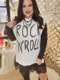 Rock N Roll Sleeveless Sweater