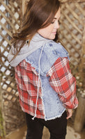 Lampoon Denim & Plaid Jacket