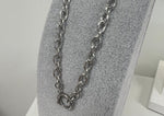 Charm Bar Silver Toggle Necklace