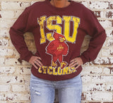 ISU Meyer Mascot Varsity Sweatshirt-ALL SIZES