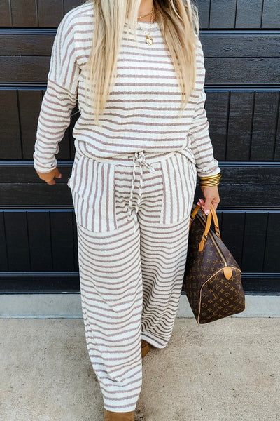 Homebody Striped Loungewear Set