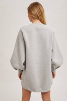 The Way It Goes Oversized Sweatshirt Dress