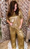 Gold Rush Top & Pants Set