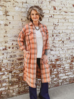 Willow Plaid Duster