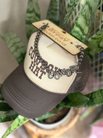 Keep It Gypsy Luxe Trucker Hat Bar Chains