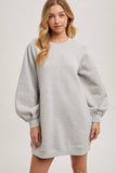 The Way It Goes Oversized Sweatshirt Dress