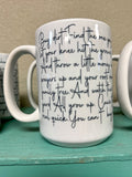 Lyric Coffee Mugs