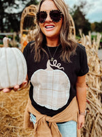 Plaid Pumpkin Tee