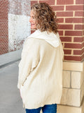 Nova Layered Hooded Cardigan
