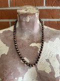 Large Bead Navajo Pearl Necklaces