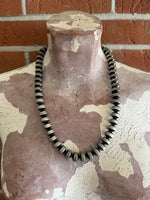 Cylinder Navajo Pearl Necklaces