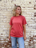 Mineral Washed Basic Tees-ALL SIZES