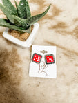 Dice Stud Earrings