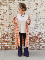 Willow Plaid Duster