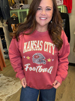 Vintage KC Football Sweatshirt