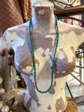 Long Color Pop Navajo Bead Necklace