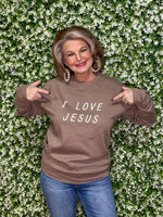 I Love Jesus Sweatshirt