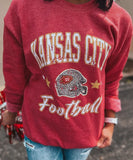 Vintage KC Football Sweatshirt