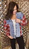 Lampoon Denim & Plaid Jacket