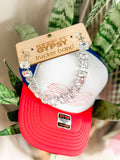 Keep It Gypsy Luxe Trucker Hat Bar Chains
