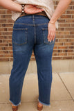 Kissin' On The Tailgate Denim-CURVY