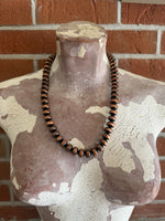 Cylinder Navajo Pearl Necklaces