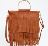 Fringe Ring Handbag