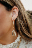 Crystal Teardrop Earrings