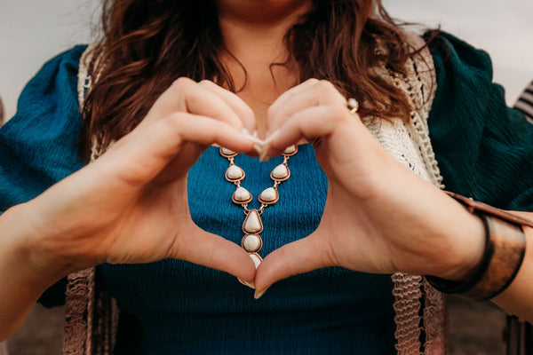 Teardrop Y Necklace