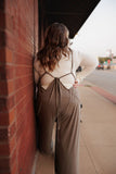 Takin' It Easy Jumpsuit-CURVY