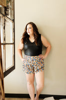 Full Bloom Shorts-CURVY