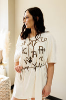 Brand T Shirt Dress