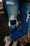 Kicked To The Curb High Rise Straight Denim