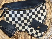 Willow Checkered Bum Bag