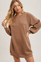 The Way It Goes Oversized Sweatshirt Dress