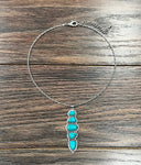 Cascading Navajo Turquoise Necklace