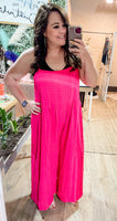 Livin' In Sunshine Jumpsuit-CURVY