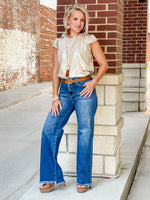 Wide Open Spaces High Rise Wide Leg Denim-CURVY