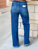 Wide Open Spaces High Rise Wide Leg Denim-CURVY