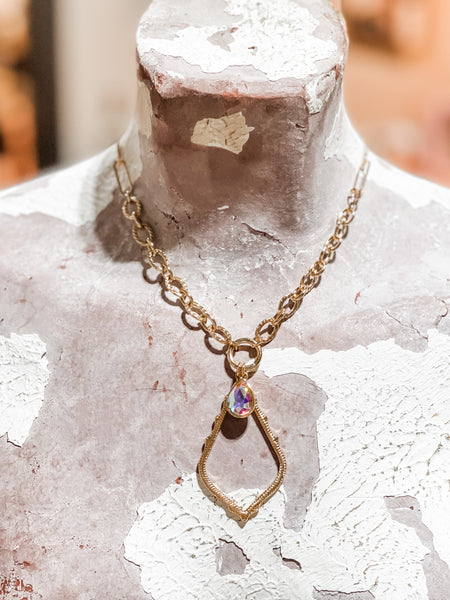 Teardrop Chain Necklace