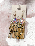 Fringe Jewel Earrings