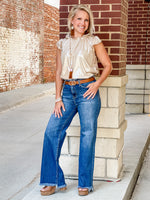 Wide Open Spaces High Rise Wide Leg Denim-CURVY