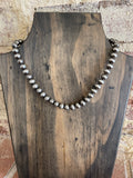 Navajo Bead Single Strand Necklace